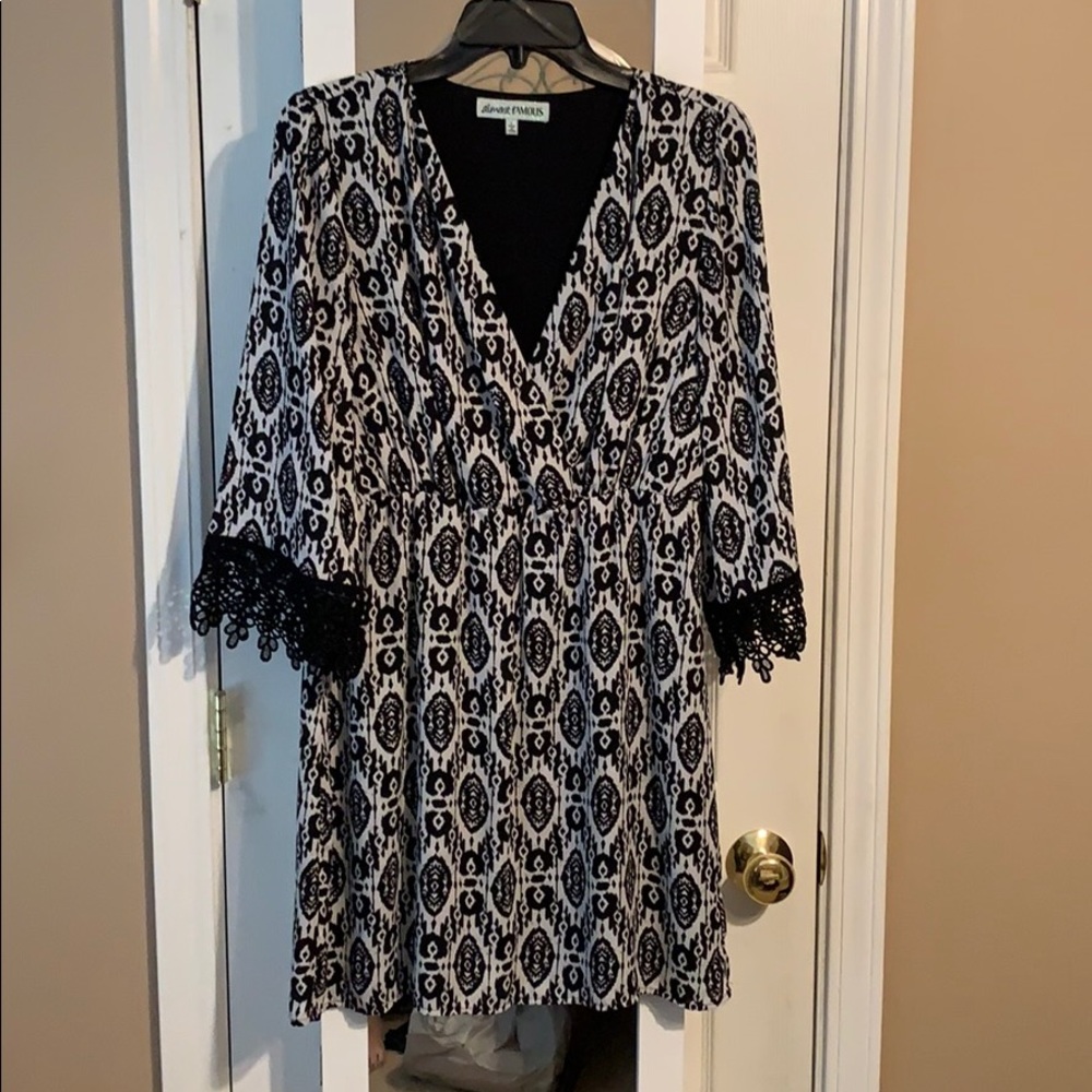 Black & white dress